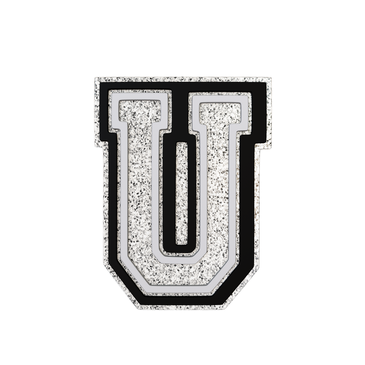 Budz | Silver Letter U image 1