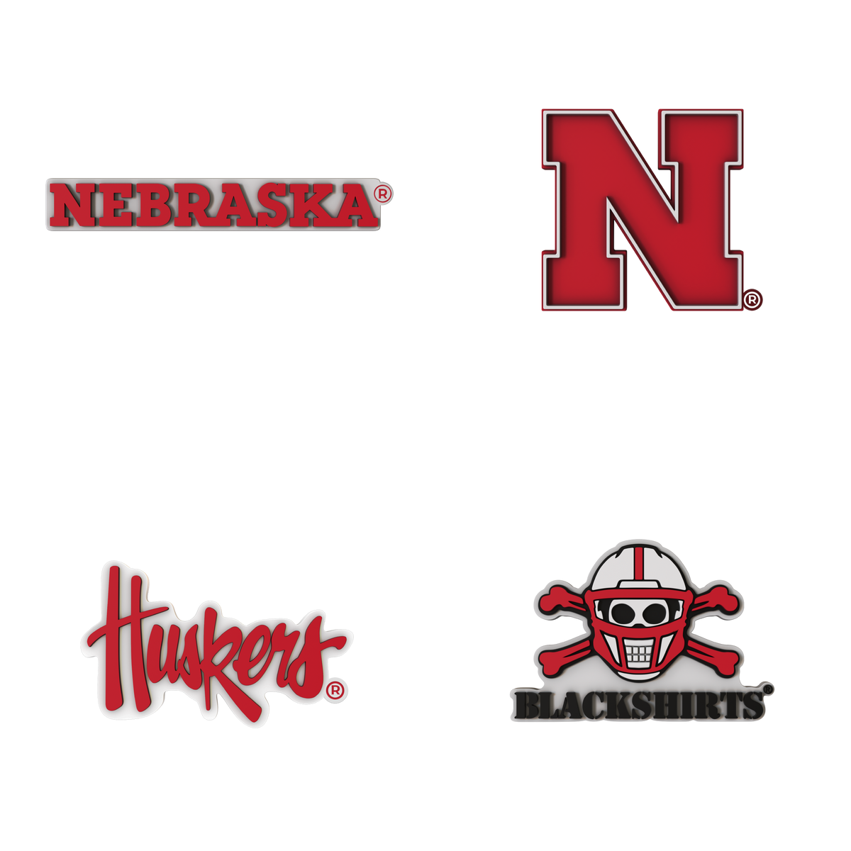 Budz | Nebraska Cornhuskers | 4-Pack Bundle image 1